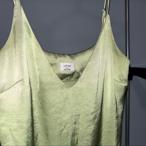 Wilfred (Aritzia) Midi Slip Dress with Slit